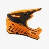 100% STATUS Helmet Topenga Orange/Black Full Face