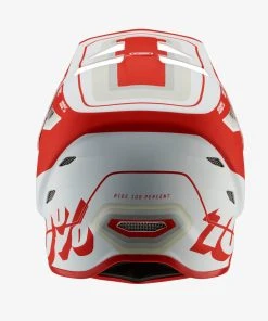 100% STATUS Helmet Topenga Red/White