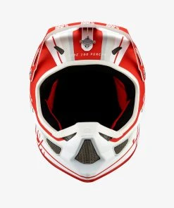 100% STATUS Helmet Topenga Red/White