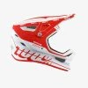 100% Full Face STATUS Youth Helmet Topenga Red/White