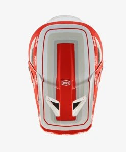 100% STATUS Helmet Topenga Red/White
