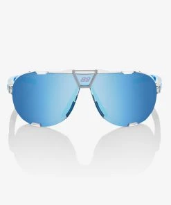 100% Europe WESTCRAFT + - Jorge Martin SE Polished Clear - HiPER Blue Multilayer Mirror Lens