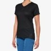 100% AIRMATIC Women's Short Sleeve Jersey Black Women's Jerseys