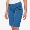 100% AIRMATIC Women's Shorts Slate Blue