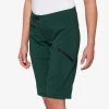 100% RIDECAMP Women's Shorts Forest Green 2 100% RIDECAMP Women's Shorts Forest Green