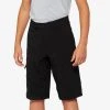 100% Youth Shorts And Pants RIDECAMP Youth Shorts W/ Liner Black 2 100% Youth Shorts And Pants RIDECAMP Youth Shorts W/ Liner Black