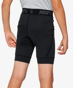 100% Youth Shorts And Pants RIDECAMP Youth Shorts W/ Liner Black 9 100% Youth Shorts And Pants RIDECAMP Youth Shorts W/ Liner Black